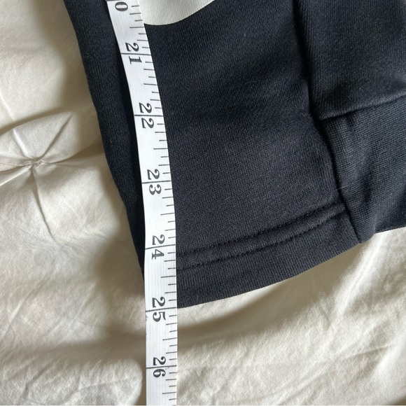 Womens Adidas Small Black Large Logo Jogger Pants - Picture 2 of 5